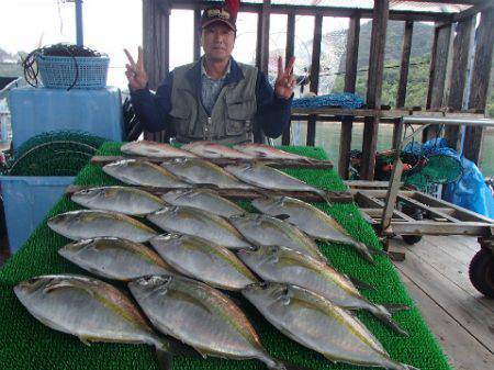 カタタのつり堀 釣果