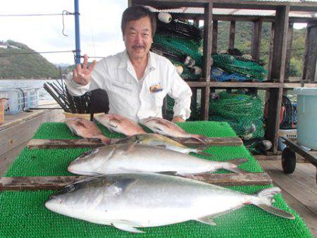 カタタのつり堀 釣果