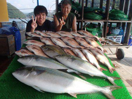 カタタのつり堀 釣果