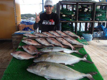 カタタのつり堀 釣果