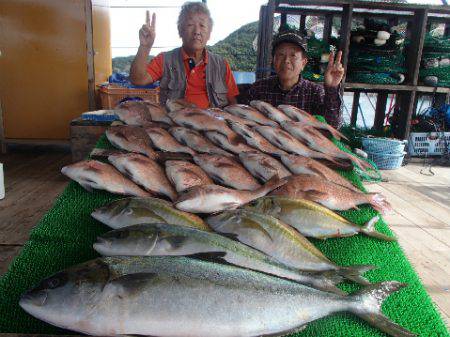 カタタのつり堀 釣果