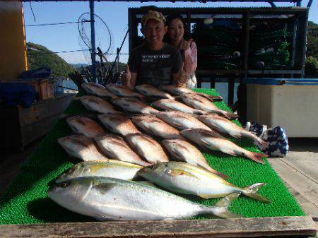 カタタのつり堀 釣果