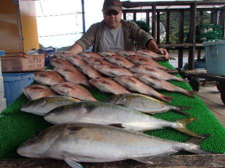 カタタのつり堀 釣果