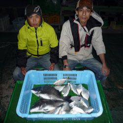 海山フィッシングセンター 釣果