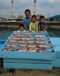 和歌山マリーナシティ釣り堀 釣果