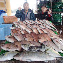 カタタのつり堀 釣果