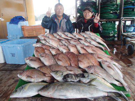 カタタのつり堀 釣果