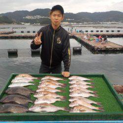 淡路じゃのひれフィッシングパーク 釣果