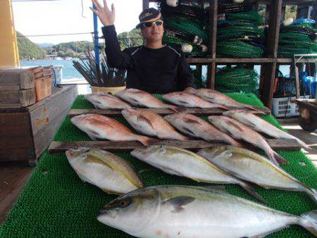 カタタのつり堀 釣果