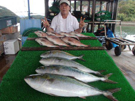 カタタのつり堀 釣果