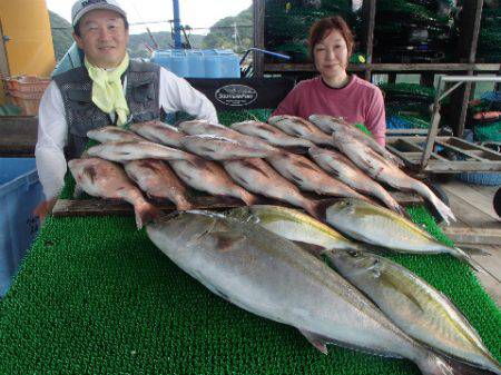 カタタのつり堀 釣果