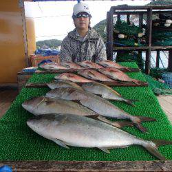 カタタのつり堀 釣果