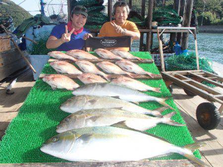 カタタのつり堀 釣果
