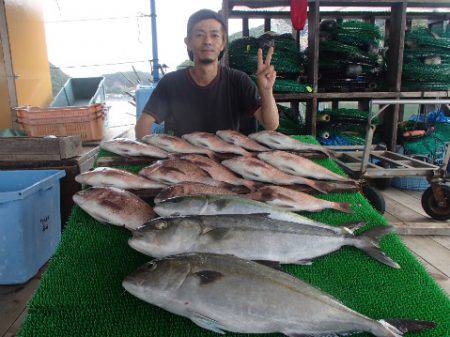 カタタのつり堀 釣果