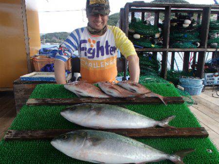 カタタのつり堀 釣果
