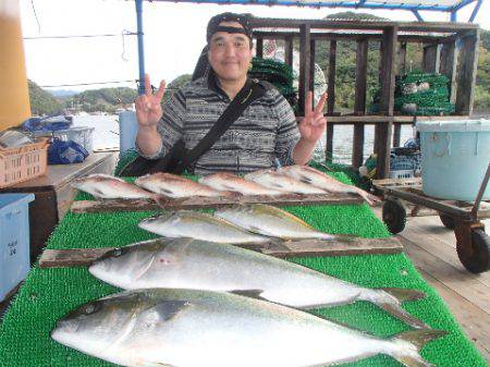 カタタのつり堀 釣果