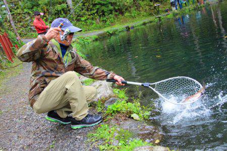 小菅トラウトガーデン 釣果
