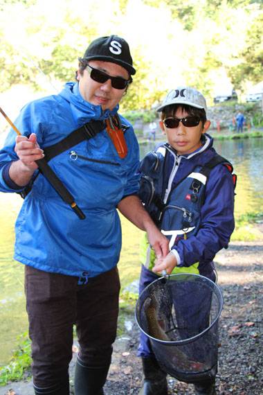 小菅トラウトガーデン 釣果