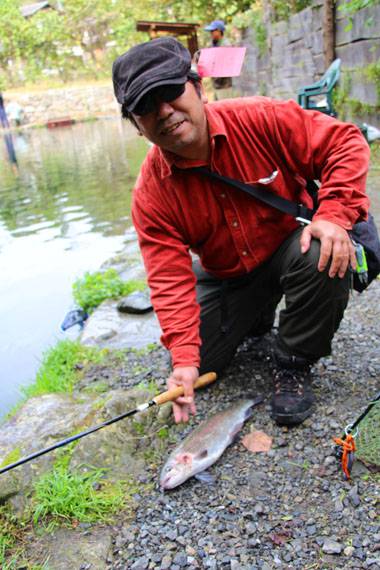 小菅トラウトガーデン 釣果