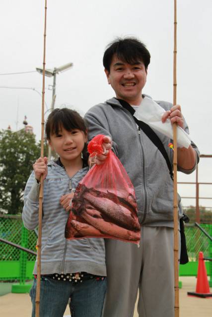 としまえんフィッシングエリア 釣果