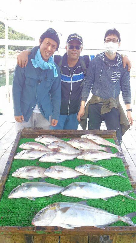 海の釣堀 海恵 釣果