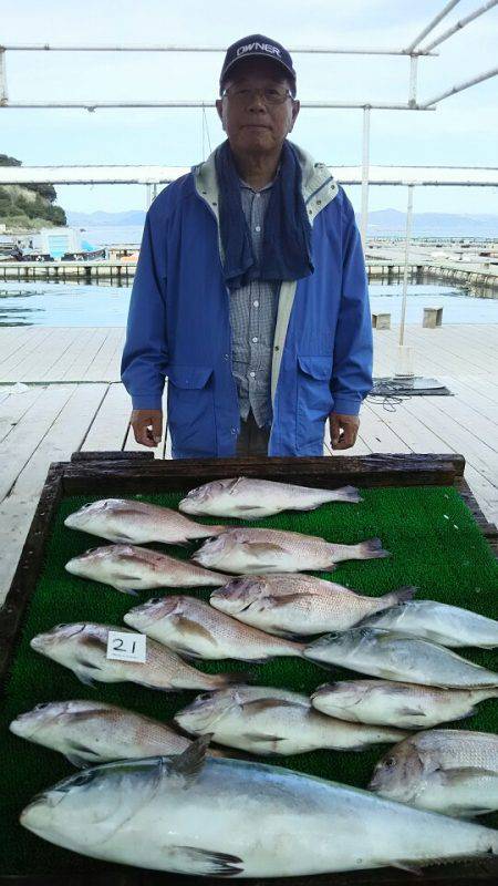 海の釣堀 海恵 釣果