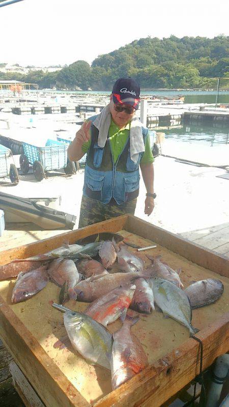 海の釣堀 海恵 釣果