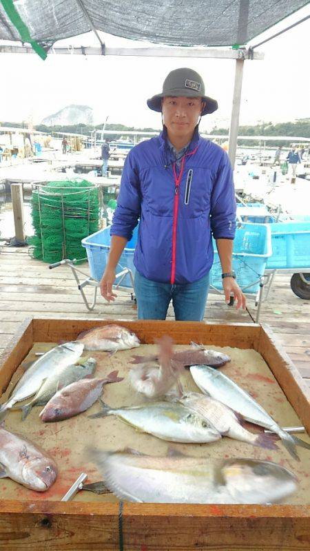 海の釣堀 海恵 釣果