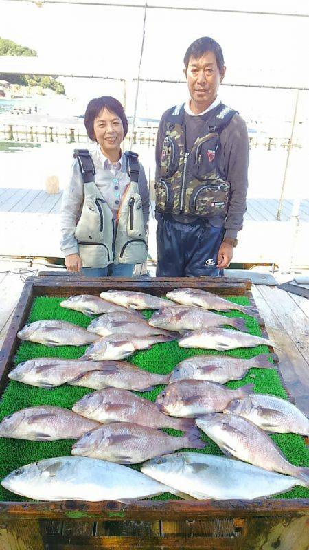 海の釣堀 海恵 釣果