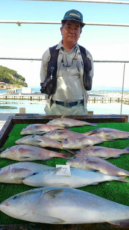 海の釣堀 海恵 釣果