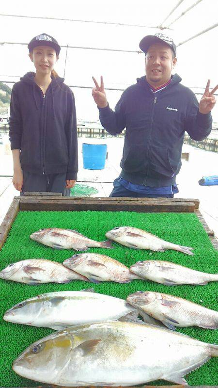 海の釣堀 海恵 釣果
