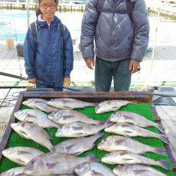 海の釣堀 海恵 釣果