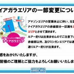 としまえんフィッシングエリア 釣果