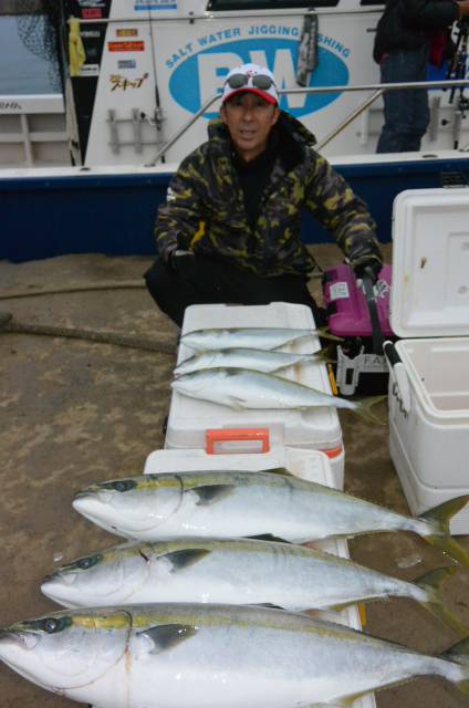 ジギング船 BLUEWATER 釣果