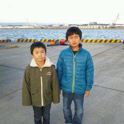 水軒でタチウオ