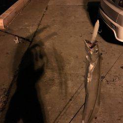 タチウオがジャンピング