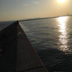 武庫川一文字にて朝練