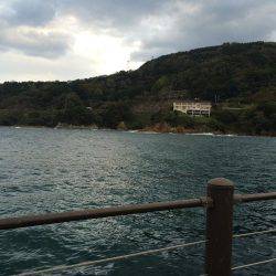 香住東港で堤防カワハギ釣り