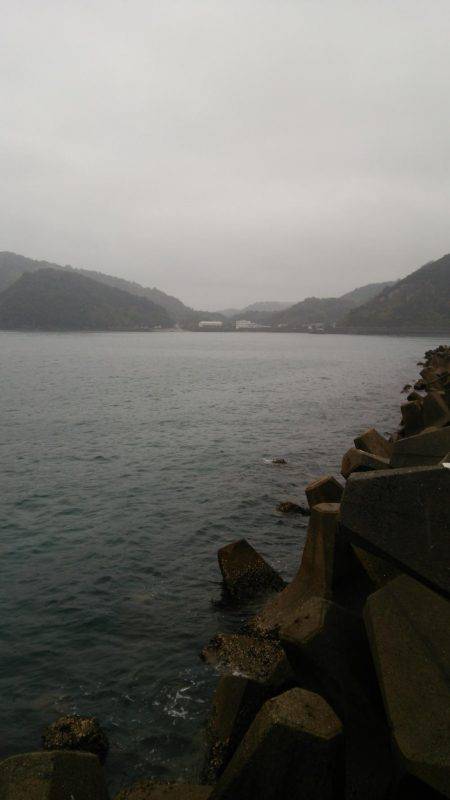 雨の中なんとか１杯