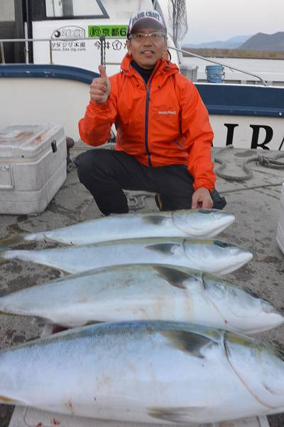 アルバトロス、朝から青物ラッシュ