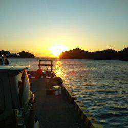 大潟岸壁テンヤでタチウオ