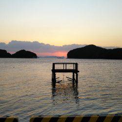 阿南市の大潟岸壁テンヤでタチウオ