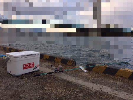 渋いアタリをなんとか拾いました