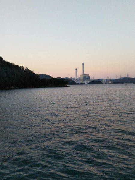 阿南市の大潟岸壁テンヤでタチウオ