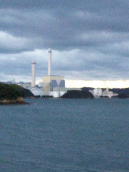 阿南市の大潟岸壁テンヤでタチウオ