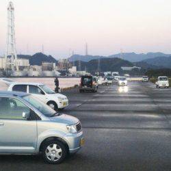 阿南市の大潟岸壁テンヤでタチウオ