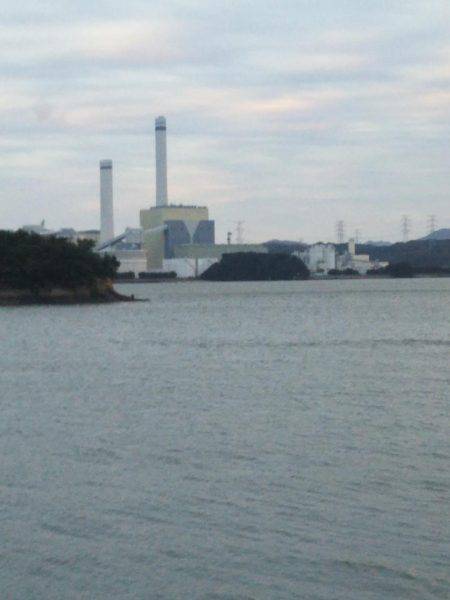 阿南市の大潟岸壁テンヤでタチウオ