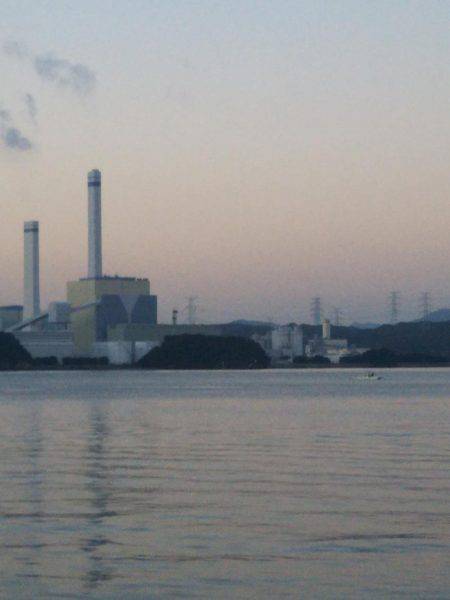 阿南市の大潟岸壁テンヤでタチウオ