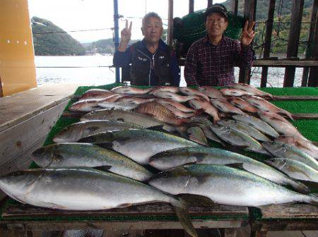 カタタのつり堀 釣果