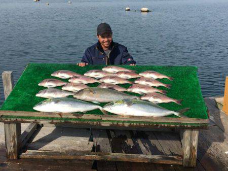 由良海上釣り堀 海人 釣果